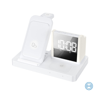 Бездротовий зарядний пристрій з годинником Time Dock, TM TEG